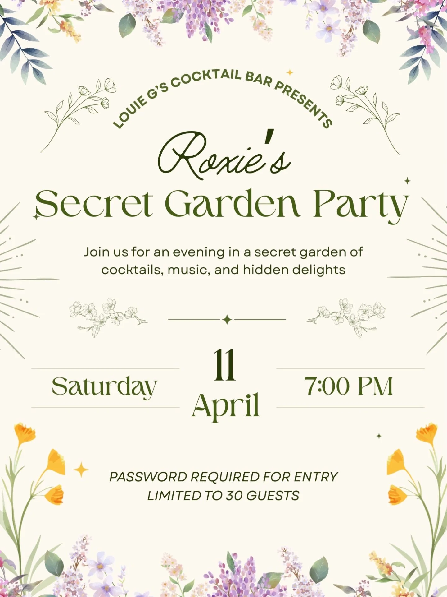 Roxie's Garden Party 