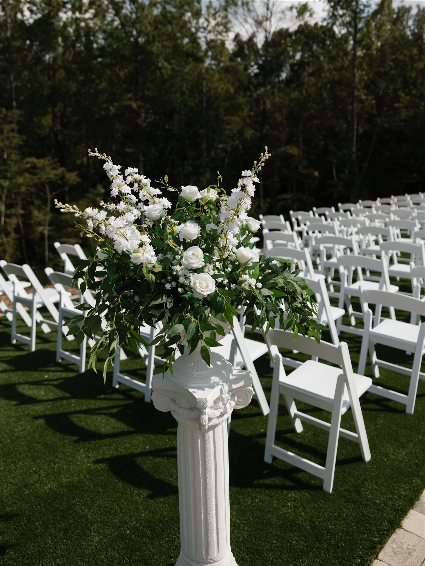 There&rsquo;s something so special about the quiet, in-between moments on a wedding day &mdash; the soft florals, the delicate textures, the way sunlight hits a ceremony space before guests arrive. Andrea and Donovan&rsquo;s day was filled with those