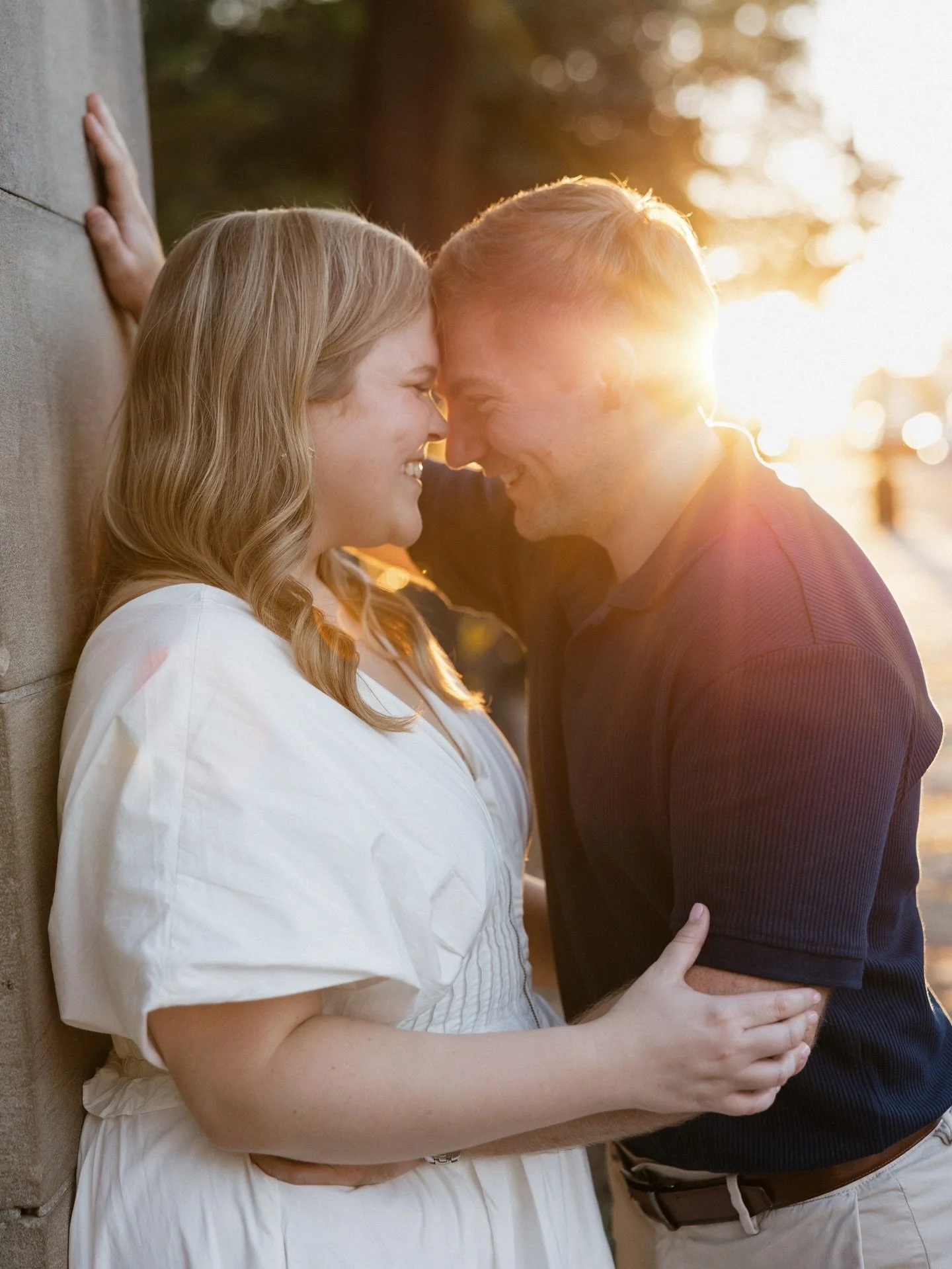Caroline and David were literal rays of sunshine ✨ From the moment they stepped out of the car, their joy was contagious. They drove from Atlanta to Athens to reminisce on their college years, wander familiar streets, and soak in a season of life tha