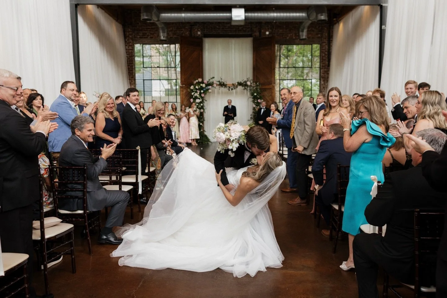 That just-married feeling 🤍
The cheers, the happy tears, the way the room erupts the second they seal it with a kiss &mdash; this is why the ceremony moment matters so much. It&rsquo;s not just about the kiss itself, but everything surrounding it: t