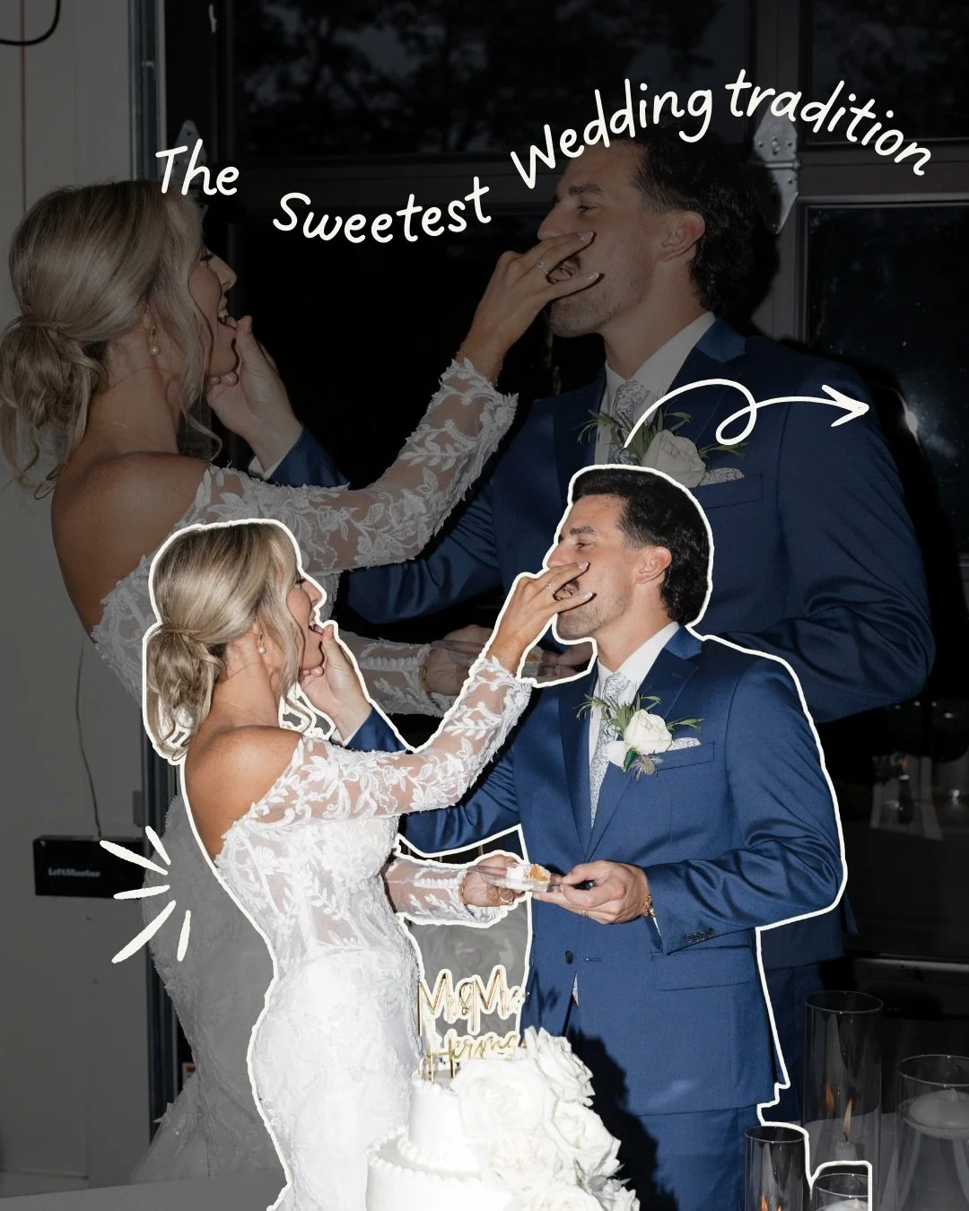 A wedding tradition that&rsquo;s sweeter than it looks &rarr; swipe to see why couples still cut the cake.

One of the wedding traditions I always love documenting is the cake cutting.

It may seem like a small moment in the timeline of the day, but 