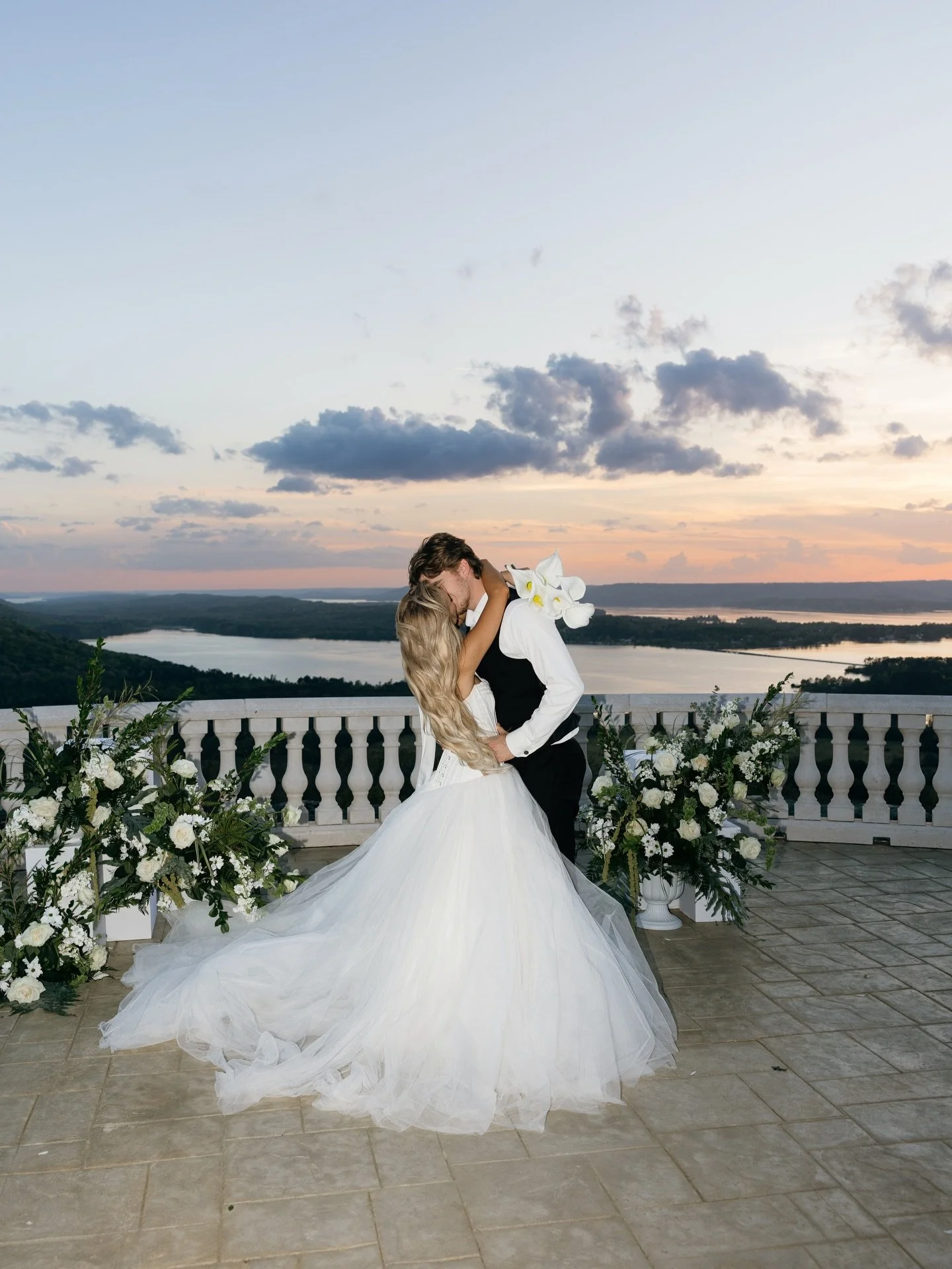 Not every venue gives you this kind of moment &mdash; wide open views, a sky that turns soft at sunset, and a setting that feels quiet in the middle of a wedding day. Stone Haven has a way of slowing everything down, which is exactly what makes momen