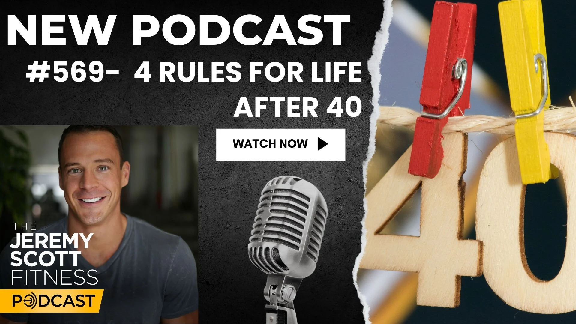 Ep 569: 4 Rules for Life After 40