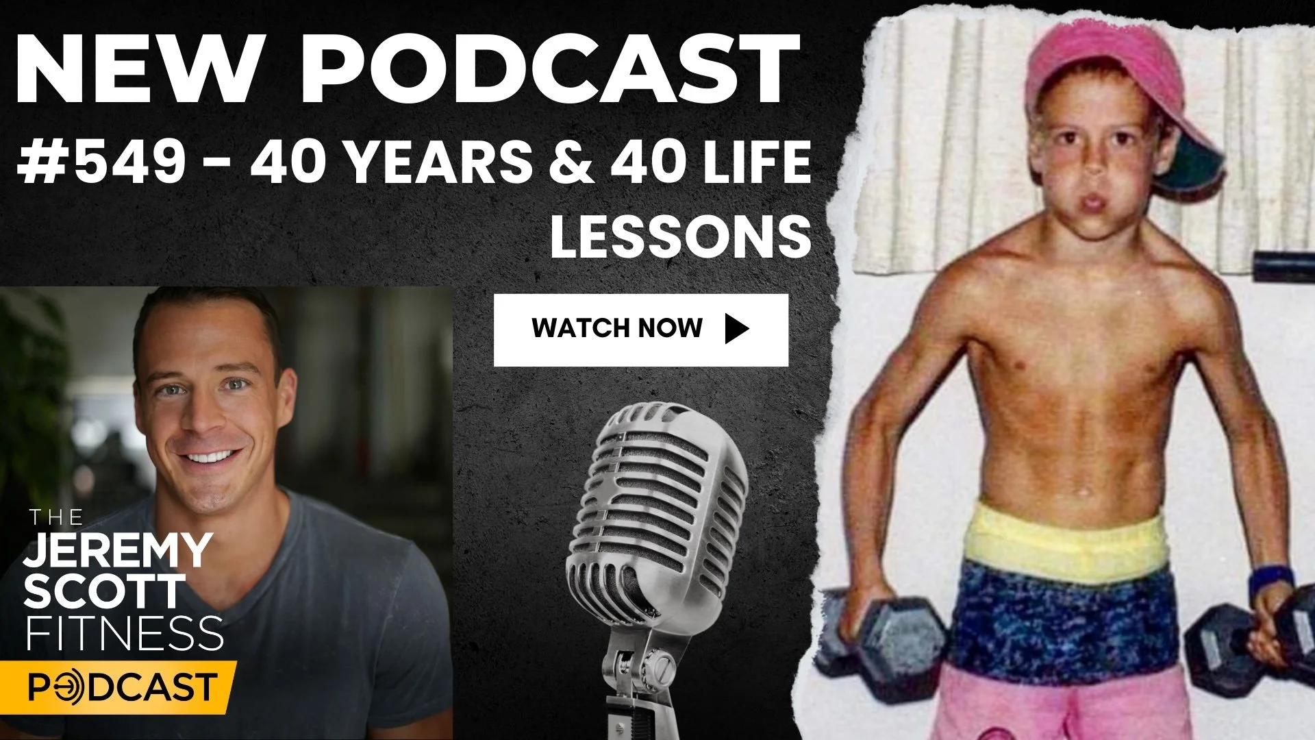 Ep 549: 40 Years &amp; 40 Life Lessons
