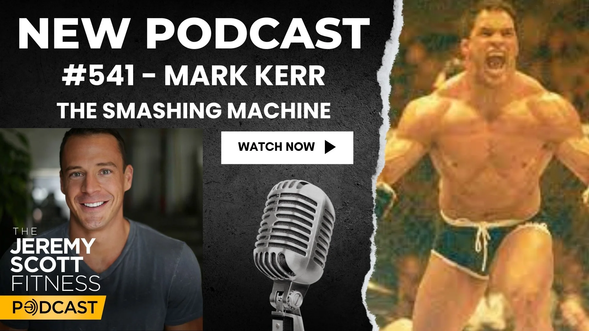 Ep 541: Mark Kerr The Smashing Machine