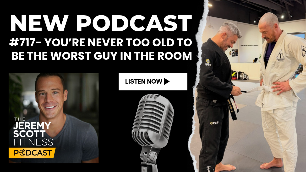 Ep 717: You’re Never Too Old to Be the Worst Guy in the Room: Why Growth Requires Being a Beginner