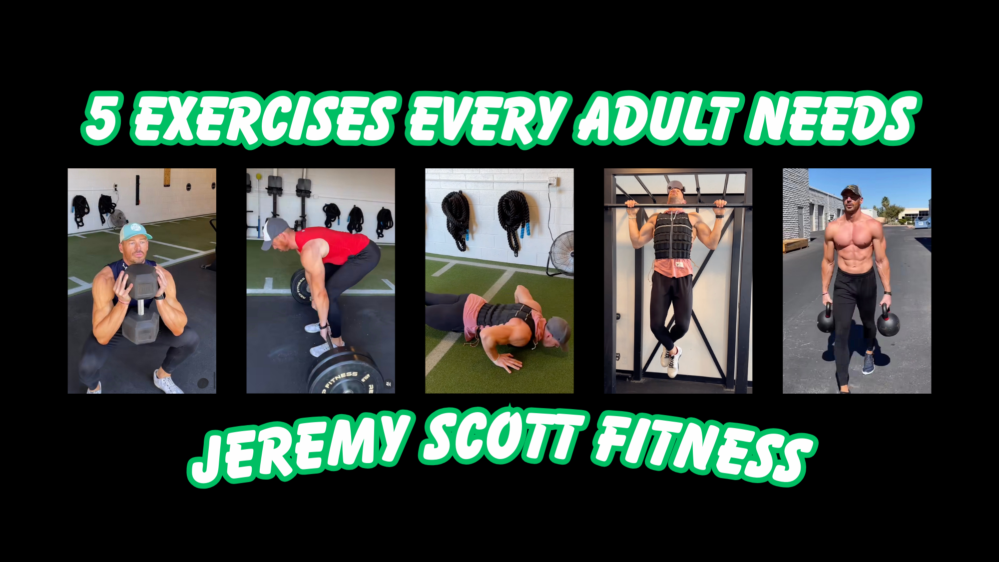 The 5 Exercises Every Adult Needs for Lifelong Health&nbsp;