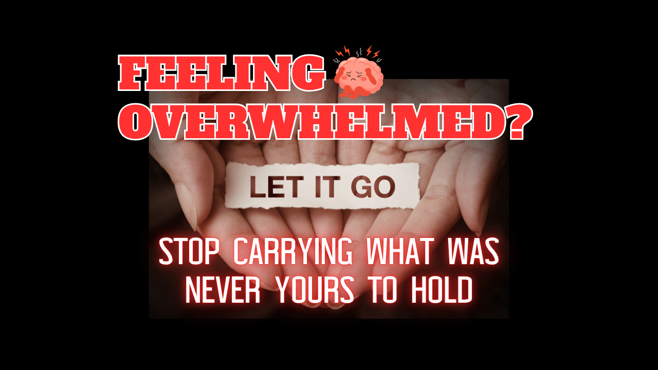 Stop Carrying What Was Never Yours to Hold: Fitness, Stress, and Real Life for Busy Adults