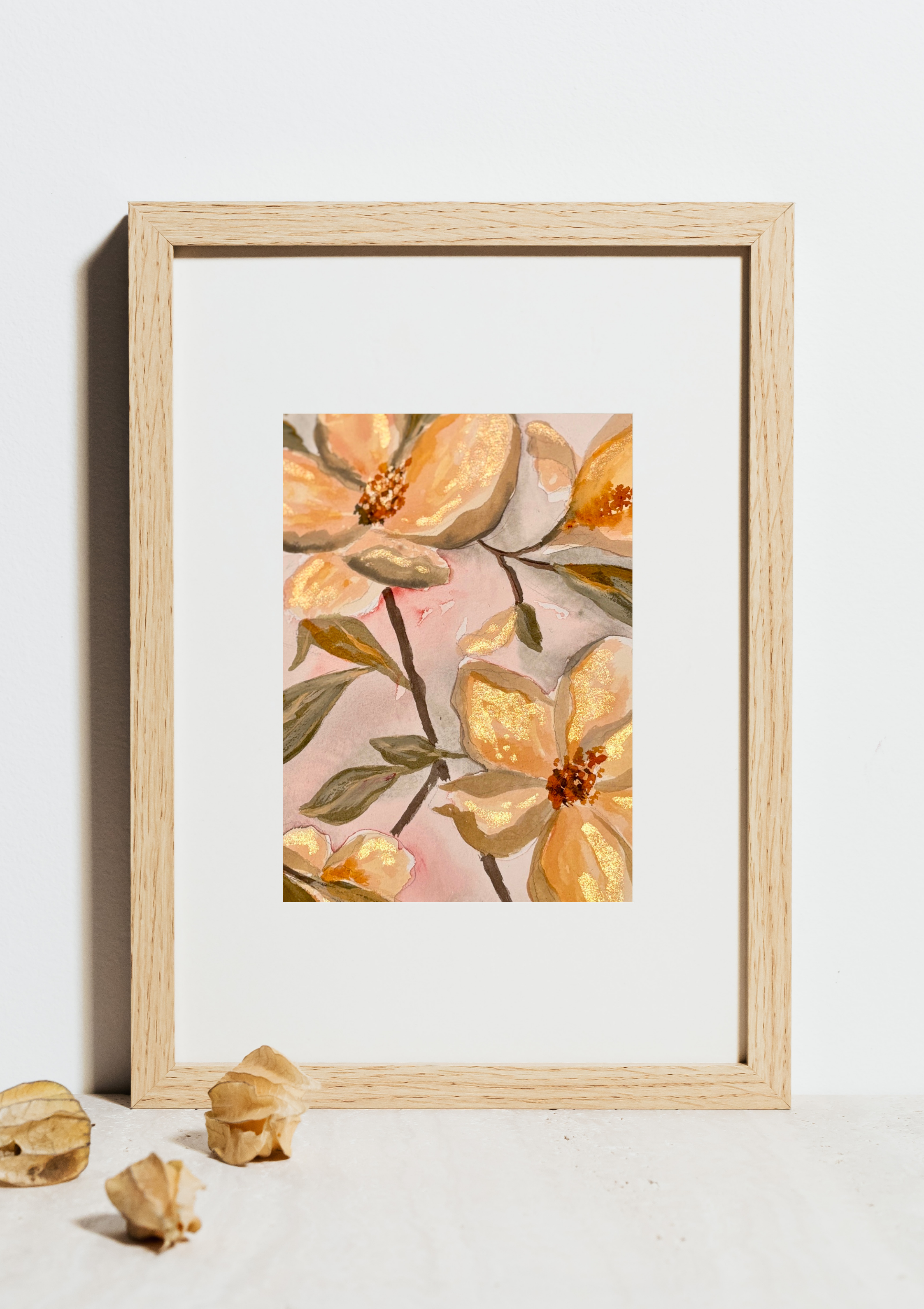 "Magnolia" 4"x6" Matted Print