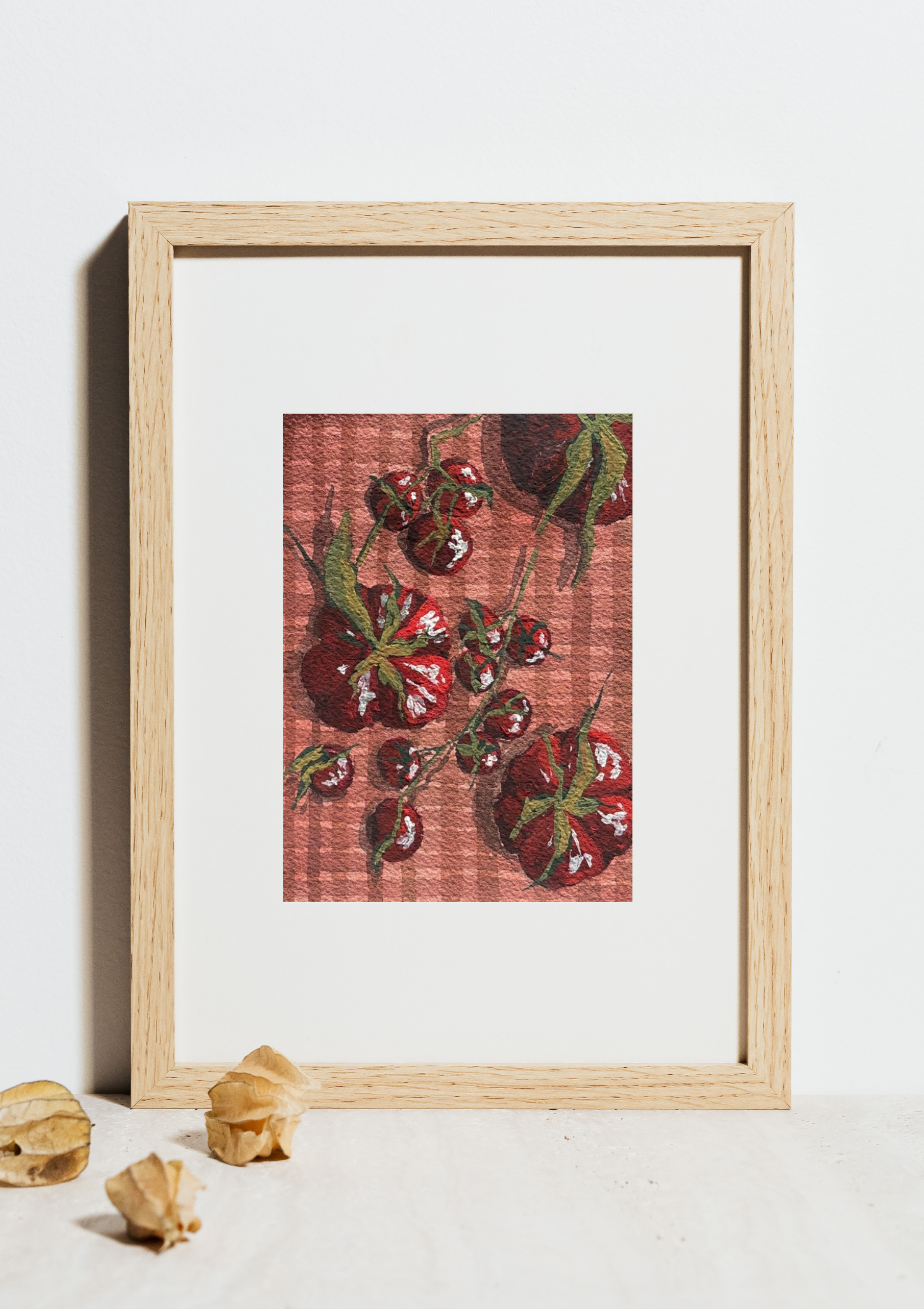 "Tomato" 4"x6" Matted Print