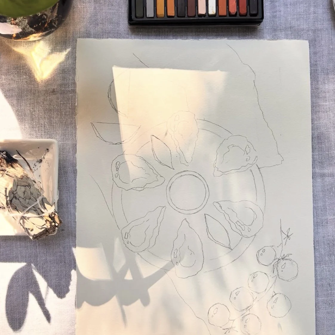 Paint Your Own - Set of 4 SURPRISE Sketches