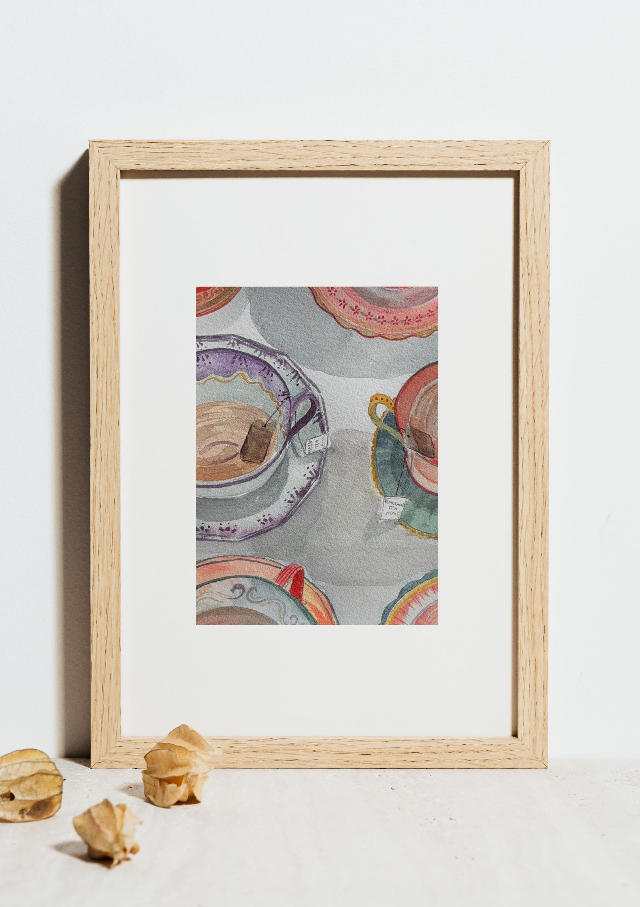 "Tea" 4"x6" Matted Print