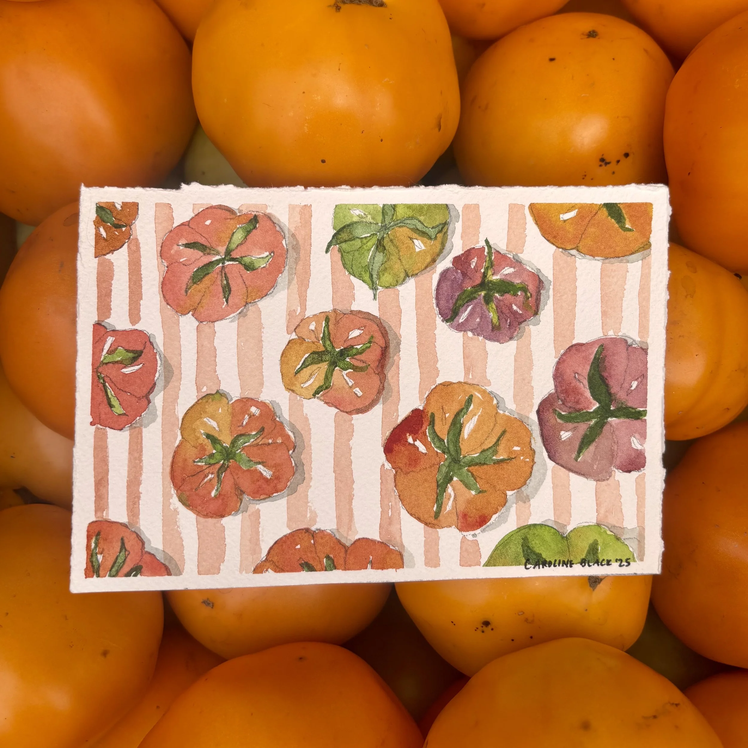 "Heirlooms" - original watercolor