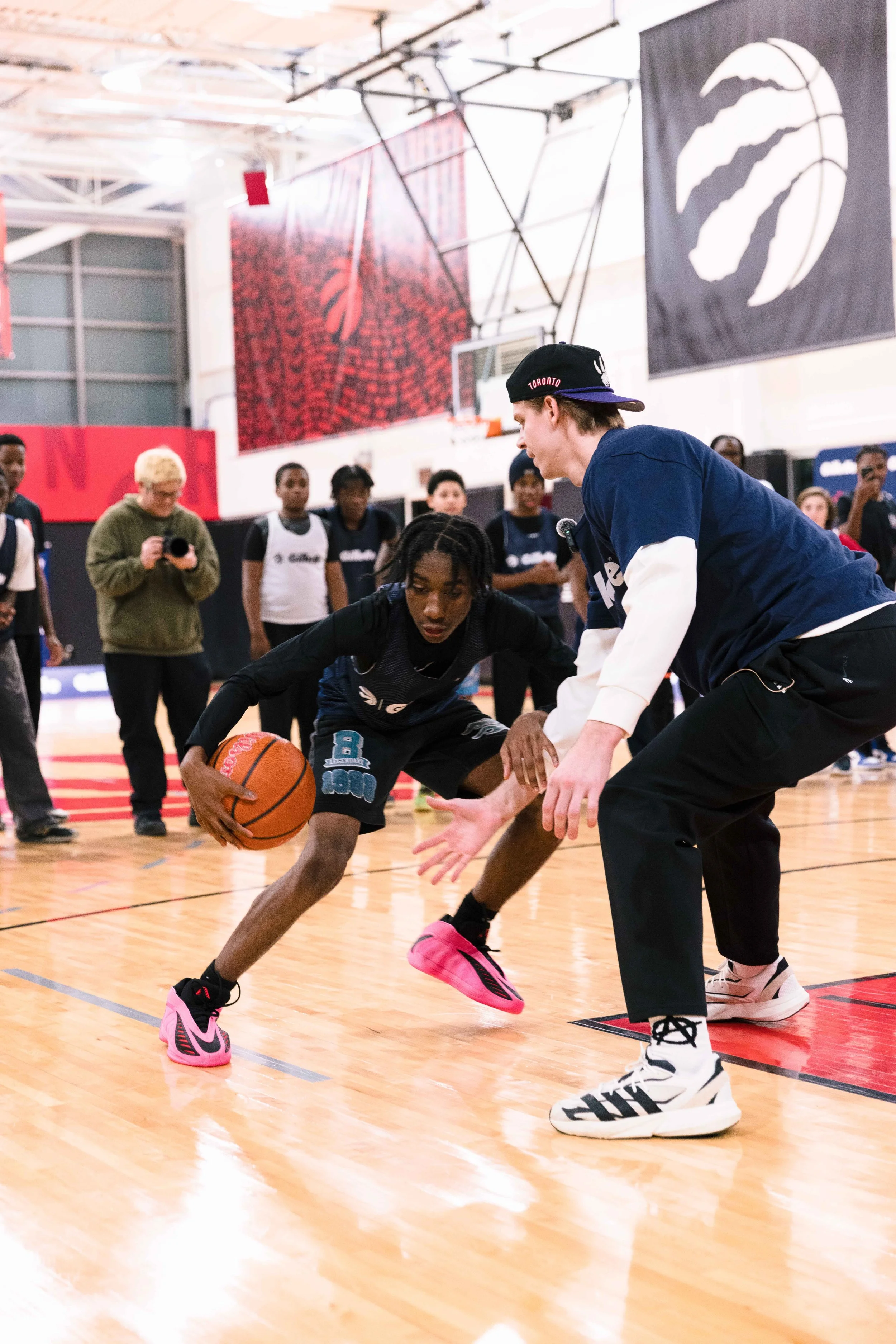 What happens when a 13-year-old steps on the court with an NBA pro 

* Paid Sponsored by Gillette *
