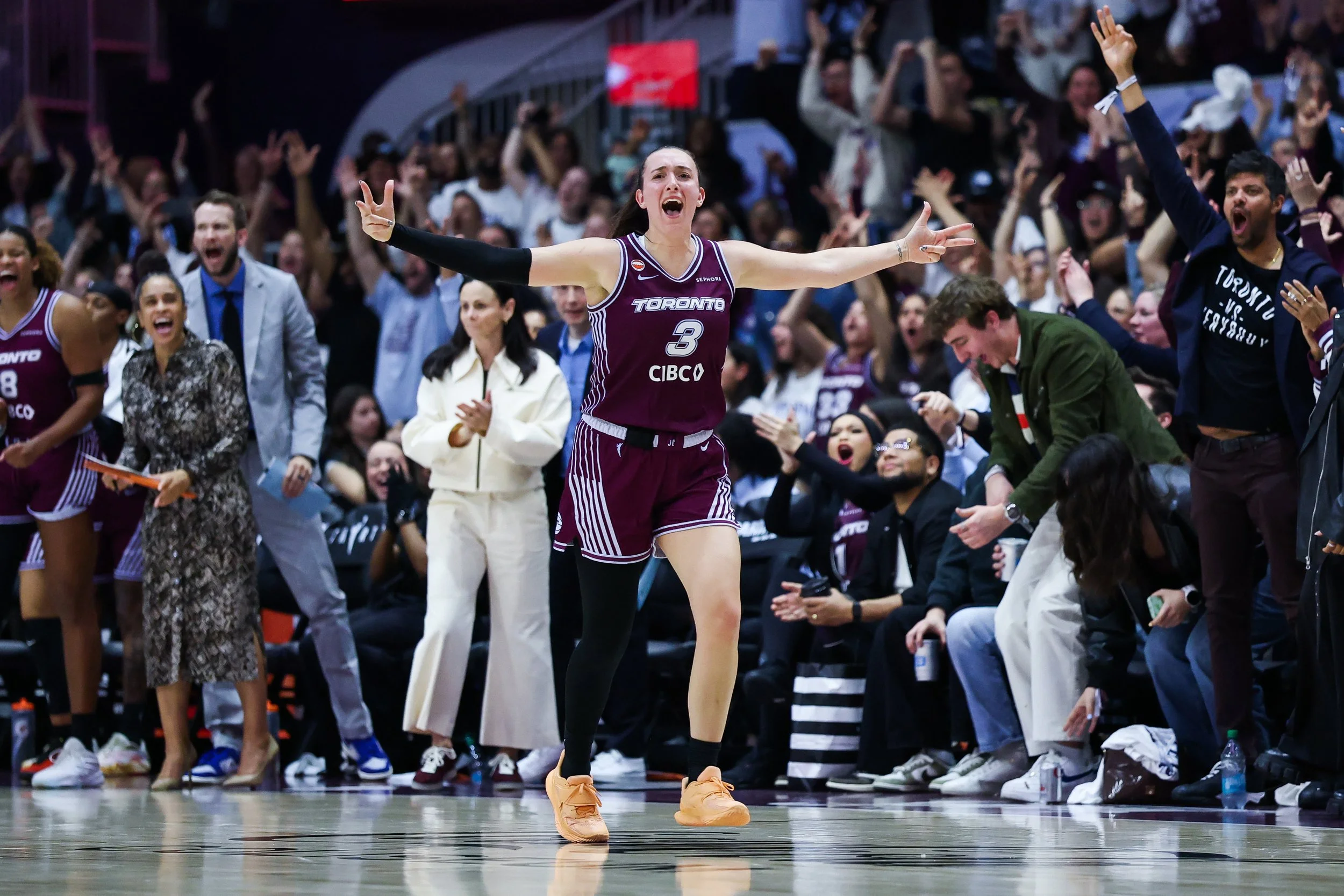 Toronto Tempo guard Marina Mabrey sits down with Raegan Subban to discuss the responsibility of the Tempo choosing to build their franchise around her, what her first impressions of the city has been, and more.