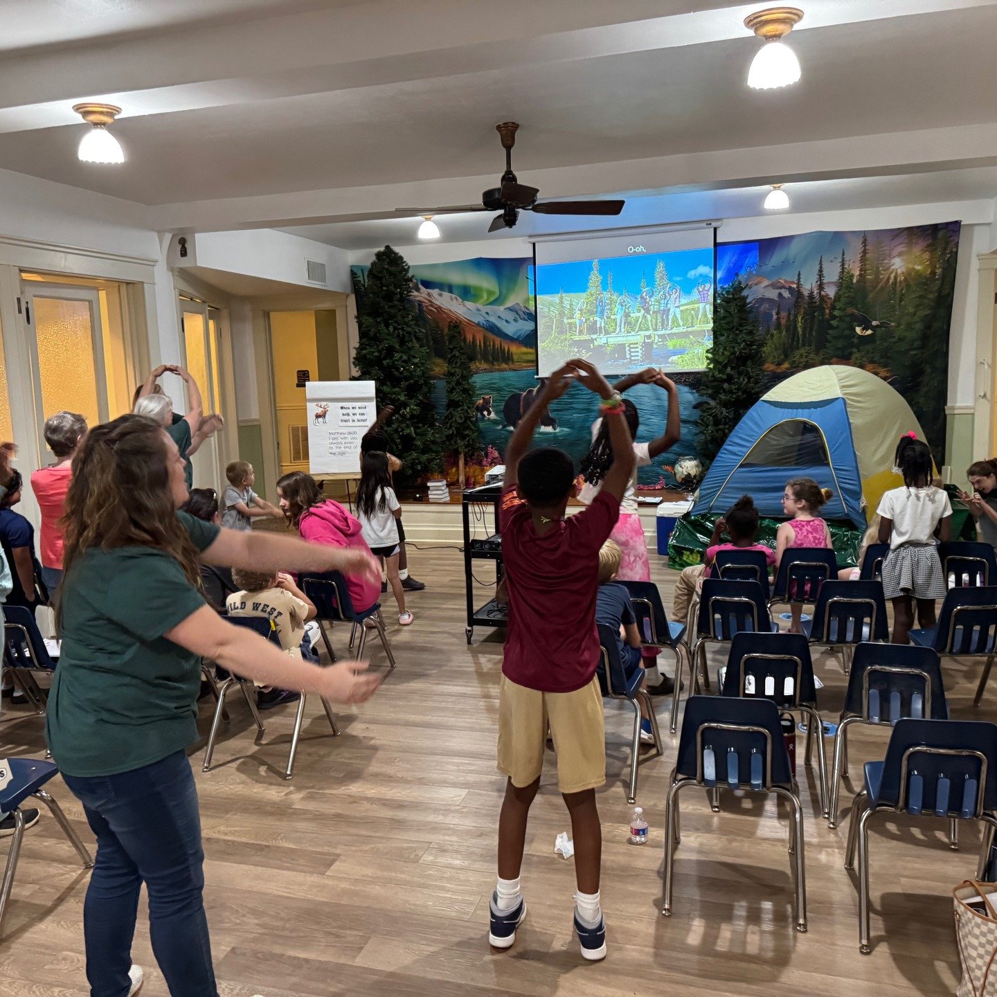 VBS was wonderful this year. True North was our theme.