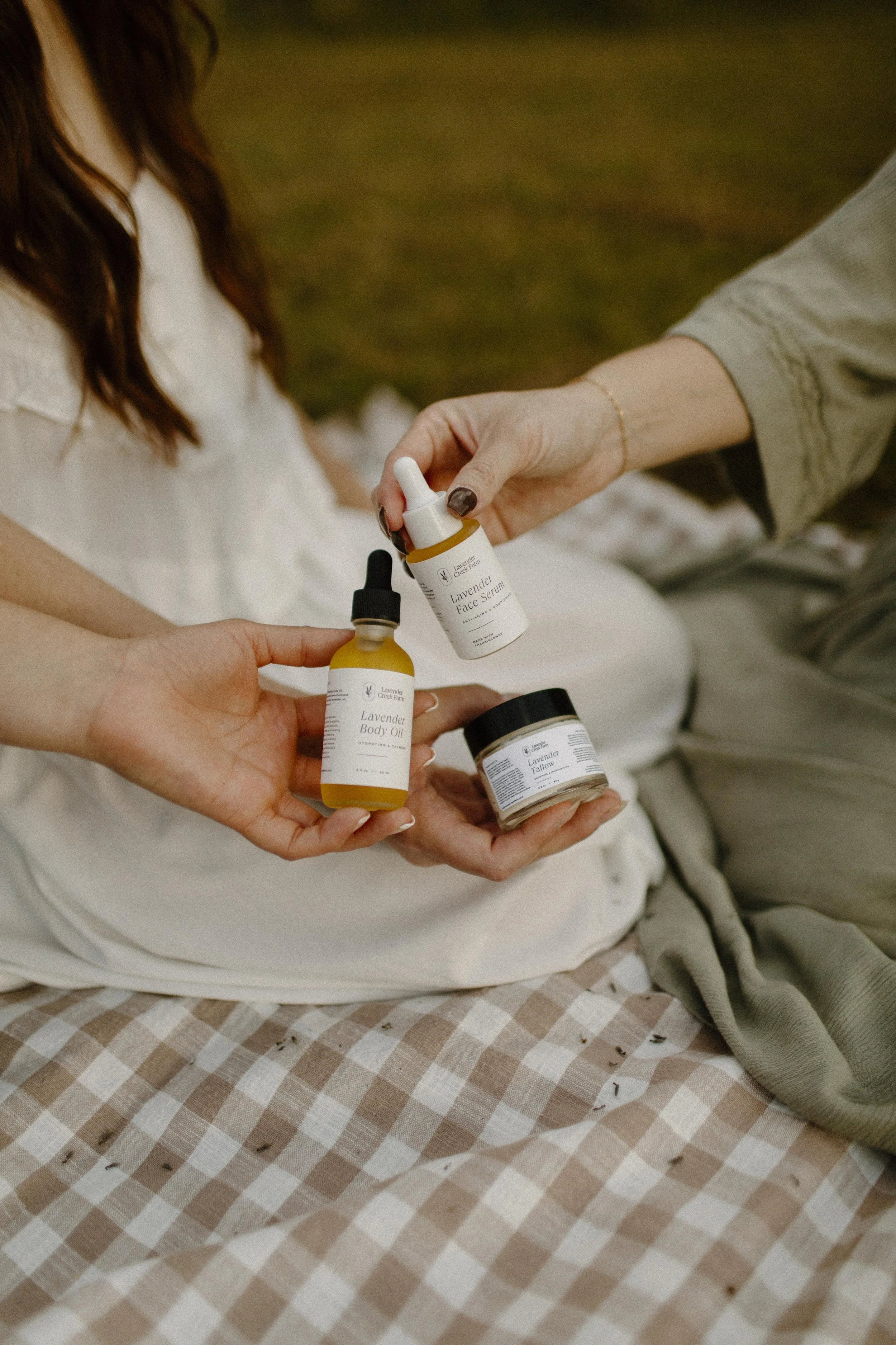 View Lifestyle Product Photography for Lavender Creek Farm