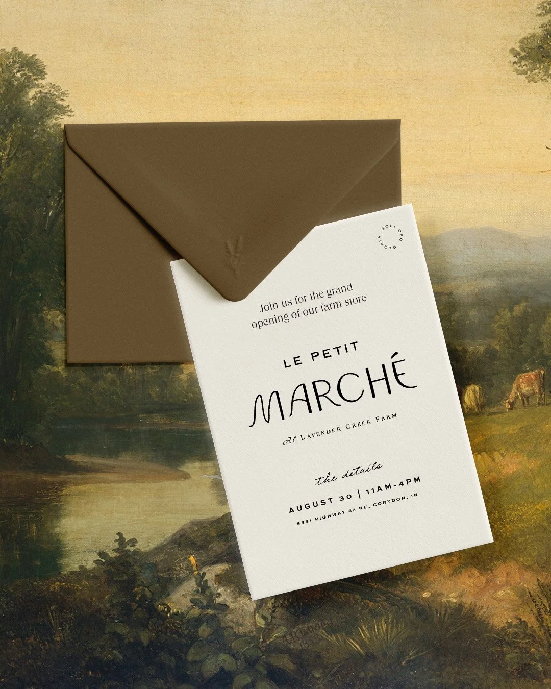 View Le Petit Marché Branding