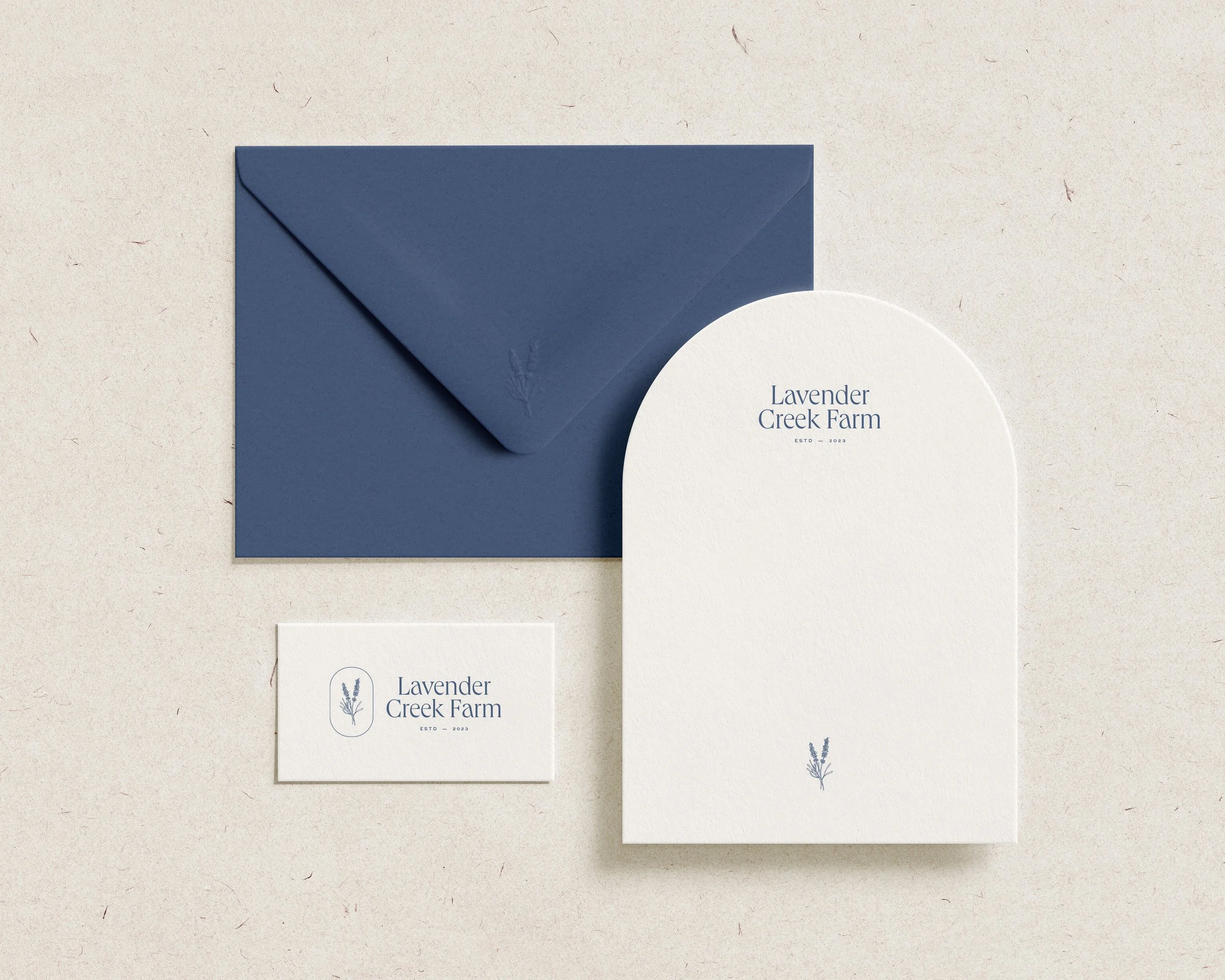 View Lavender Creek Farm Branding