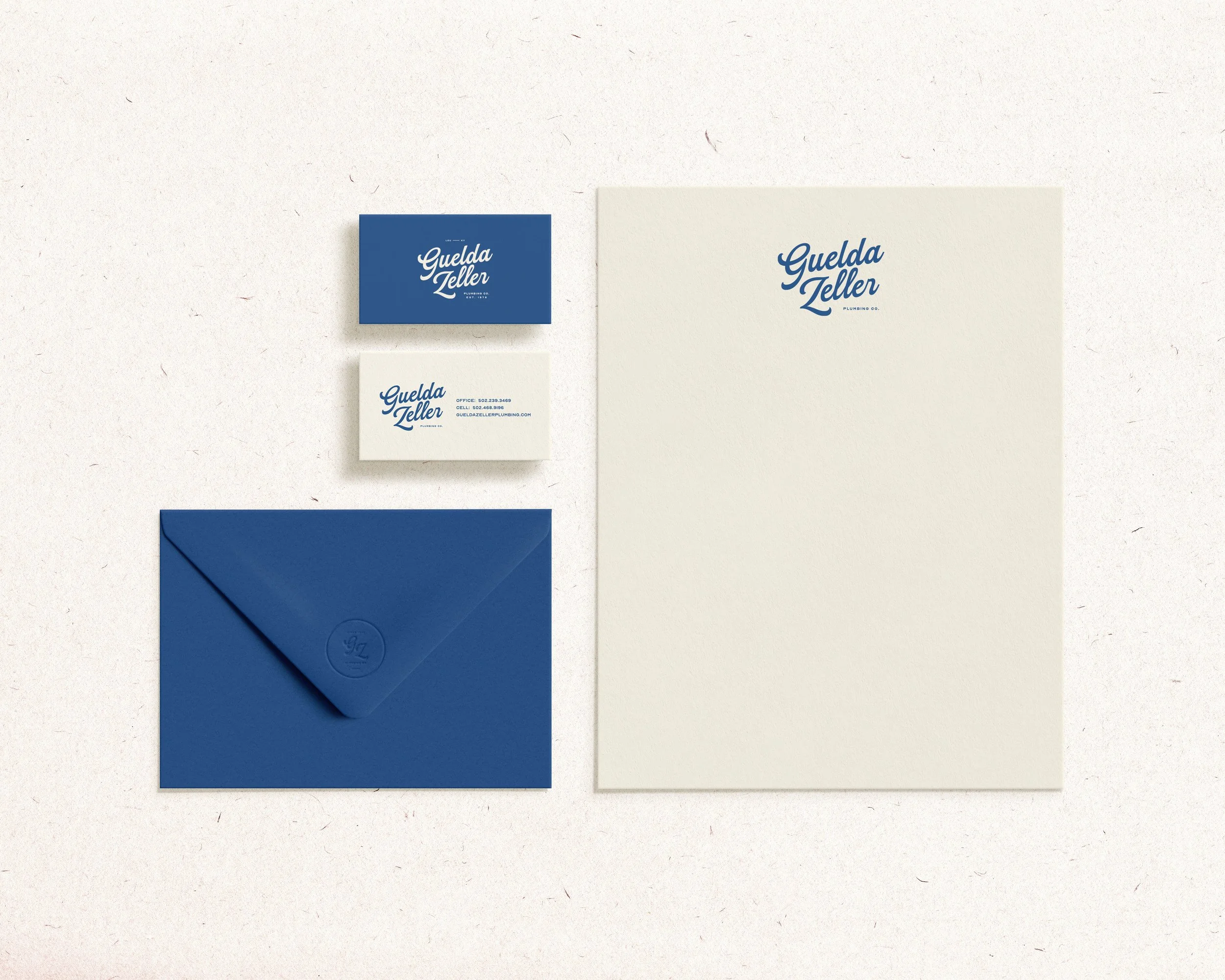 View Guelda Zeller Plumbing Co. Branding