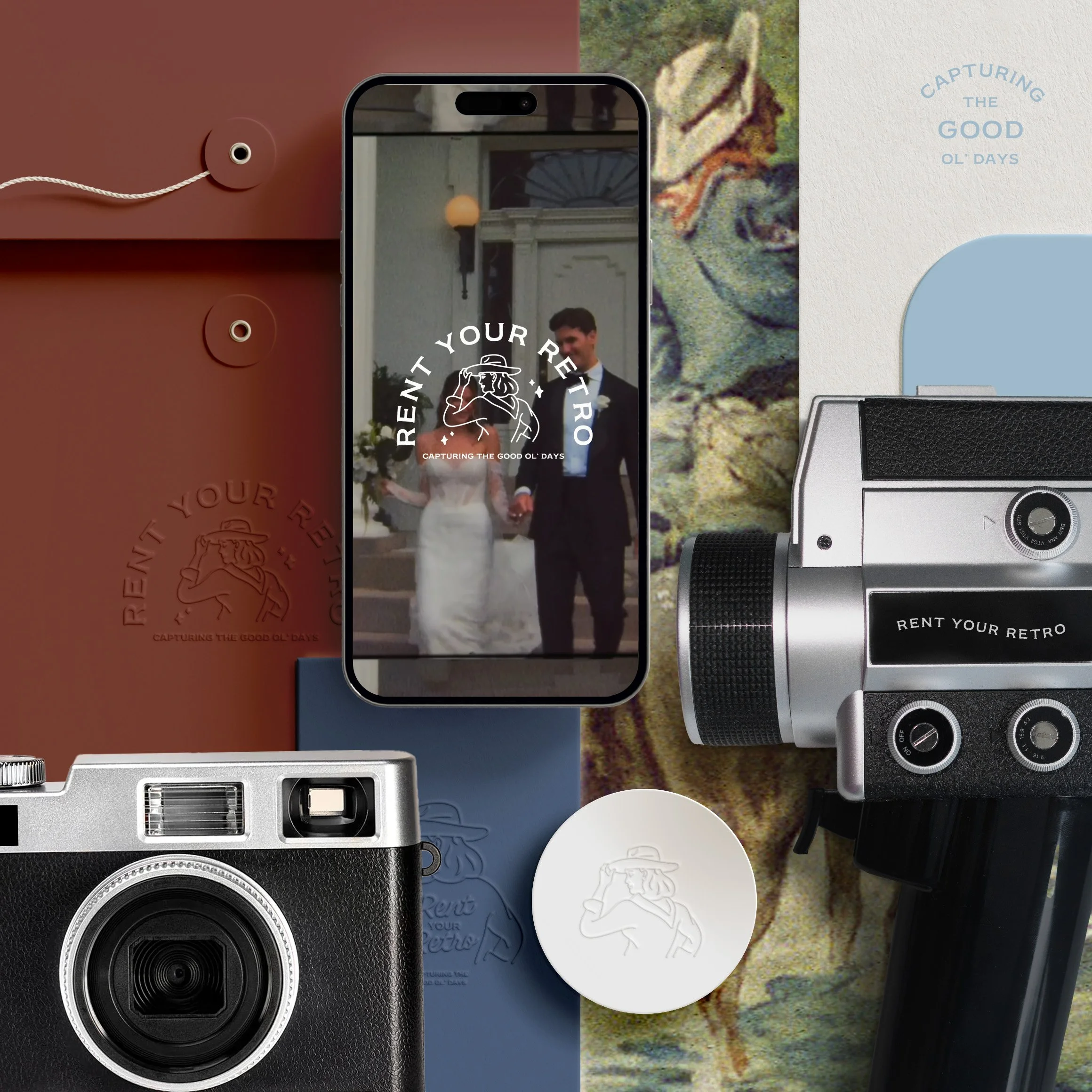 View Rent Your Retro Branding