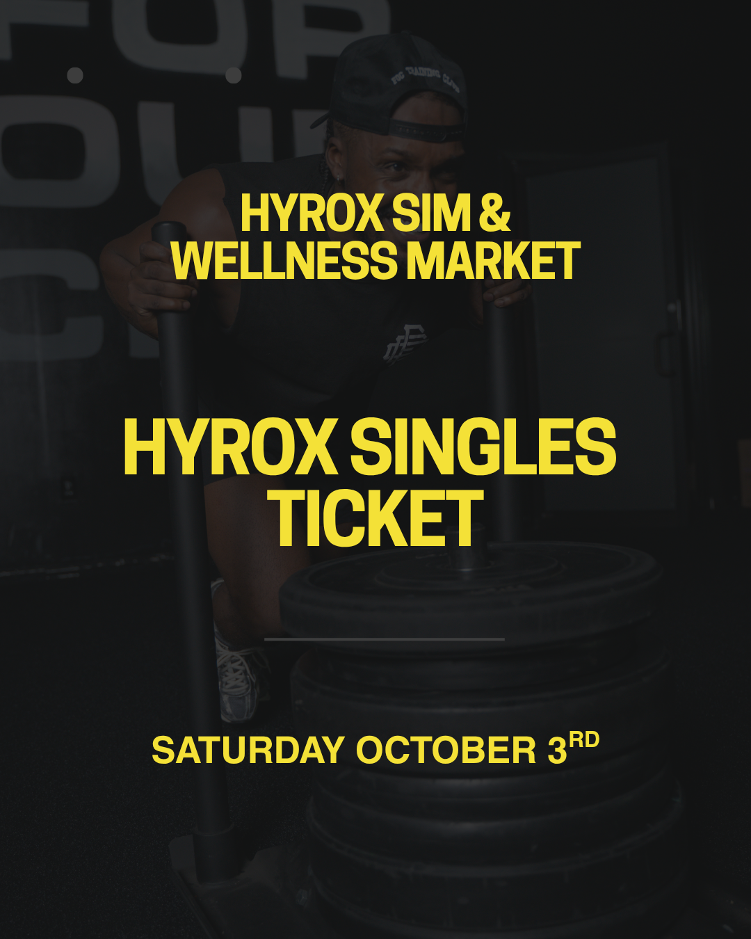 HYROX SIMULATION SINGLES (OCTOBER 3rd)
