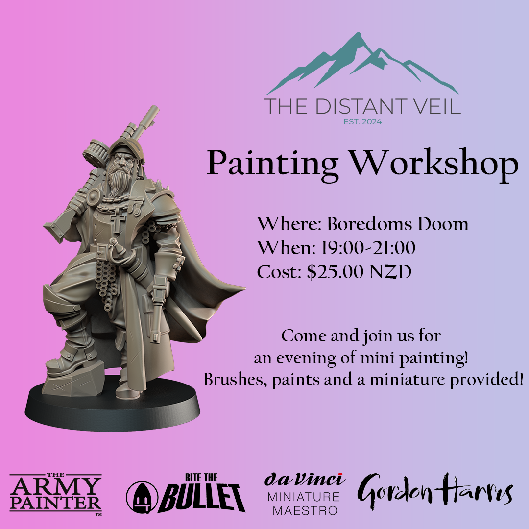 Painting Workshop - Boredoms Doom