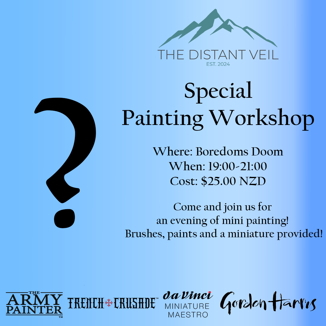 Special Painting Workshop - Boredoms Doom