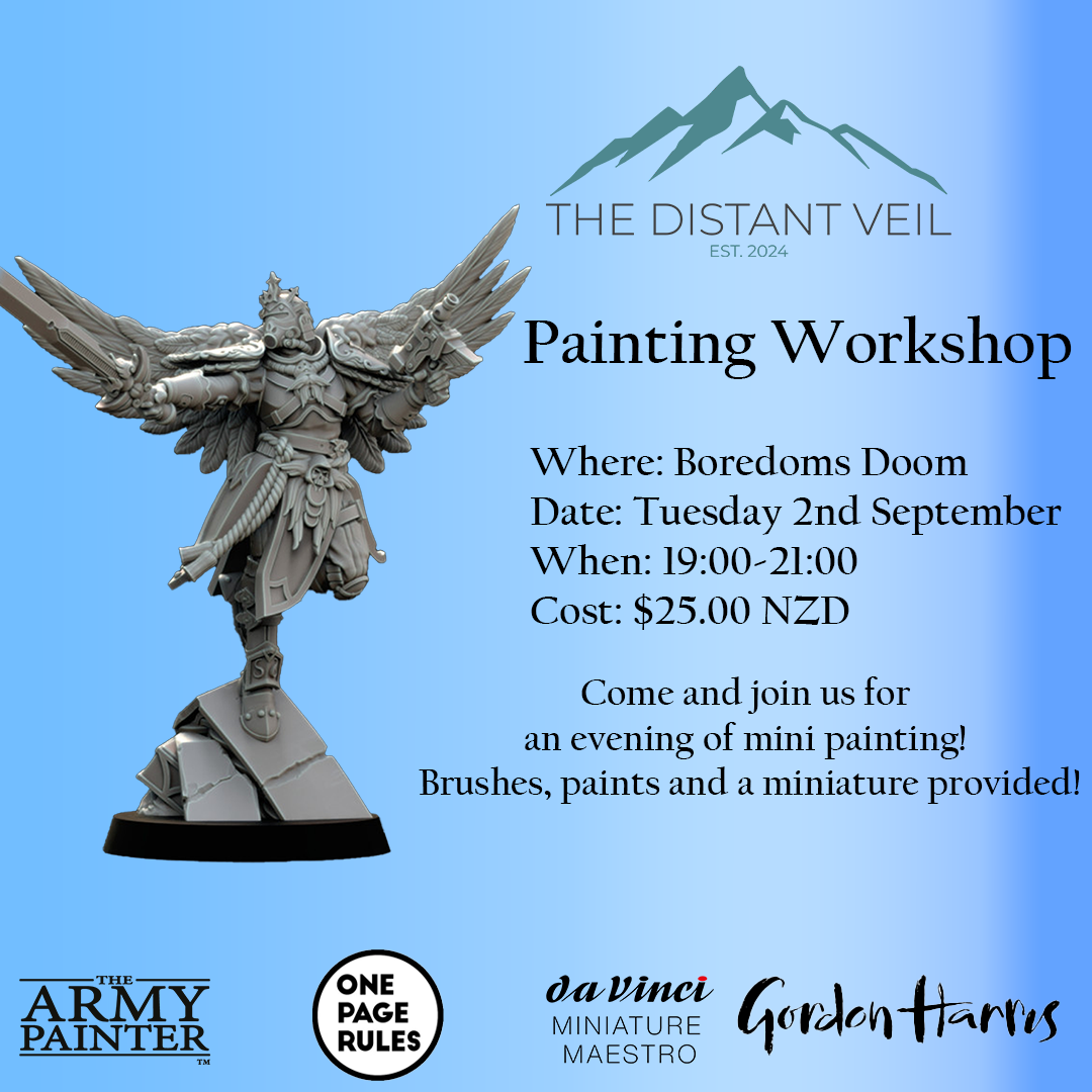Painting Workshop - Boredoms Doom