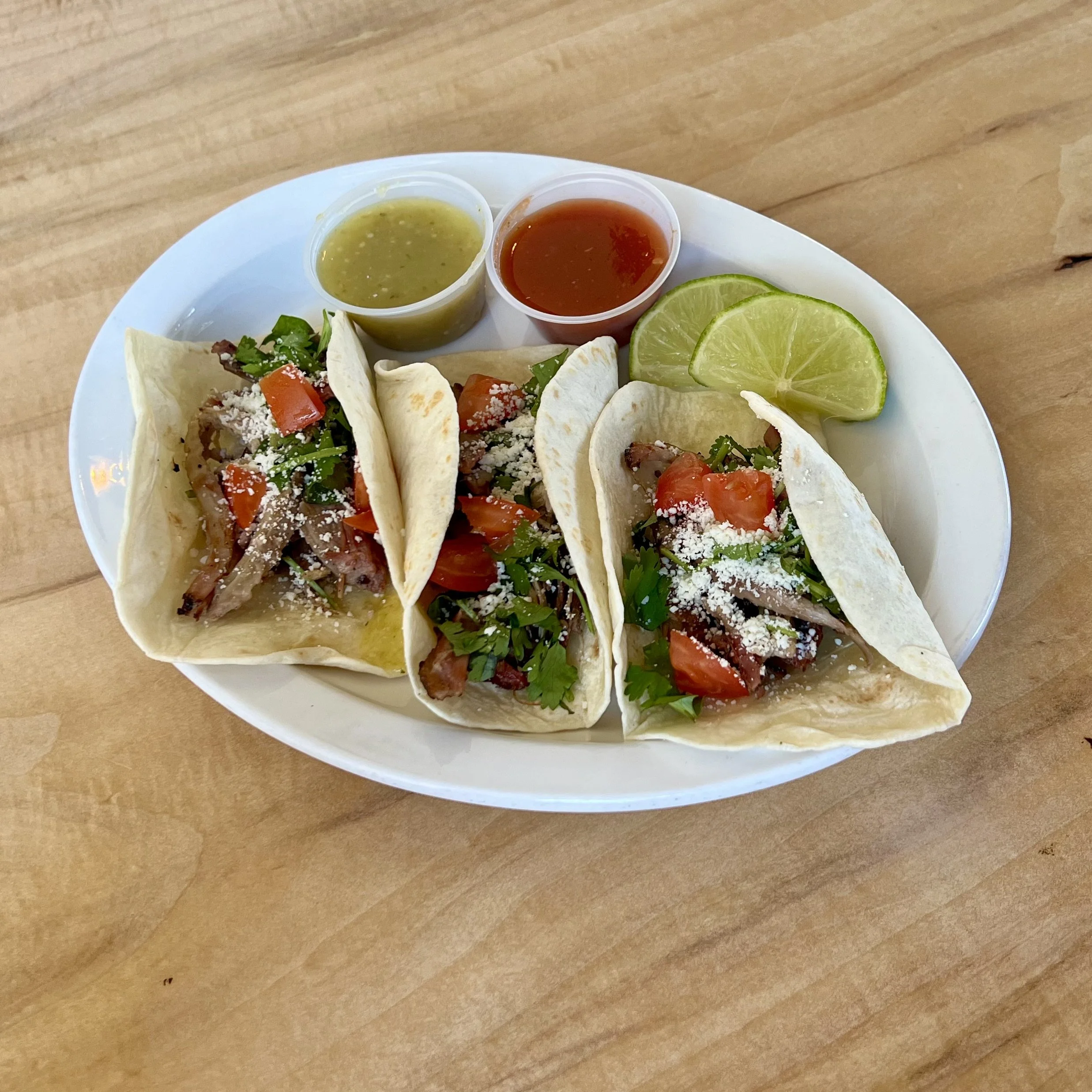 Smoked Pulled Pork Tacos