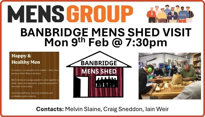 Men's Group - Men's Shed Visit