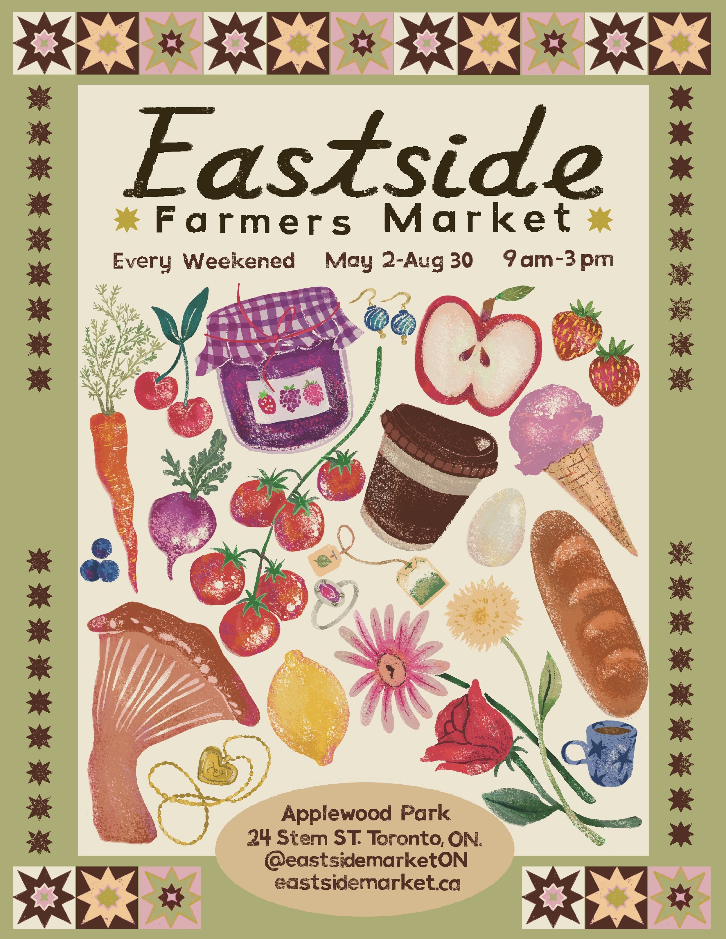 Eastside Farmers Market Poster