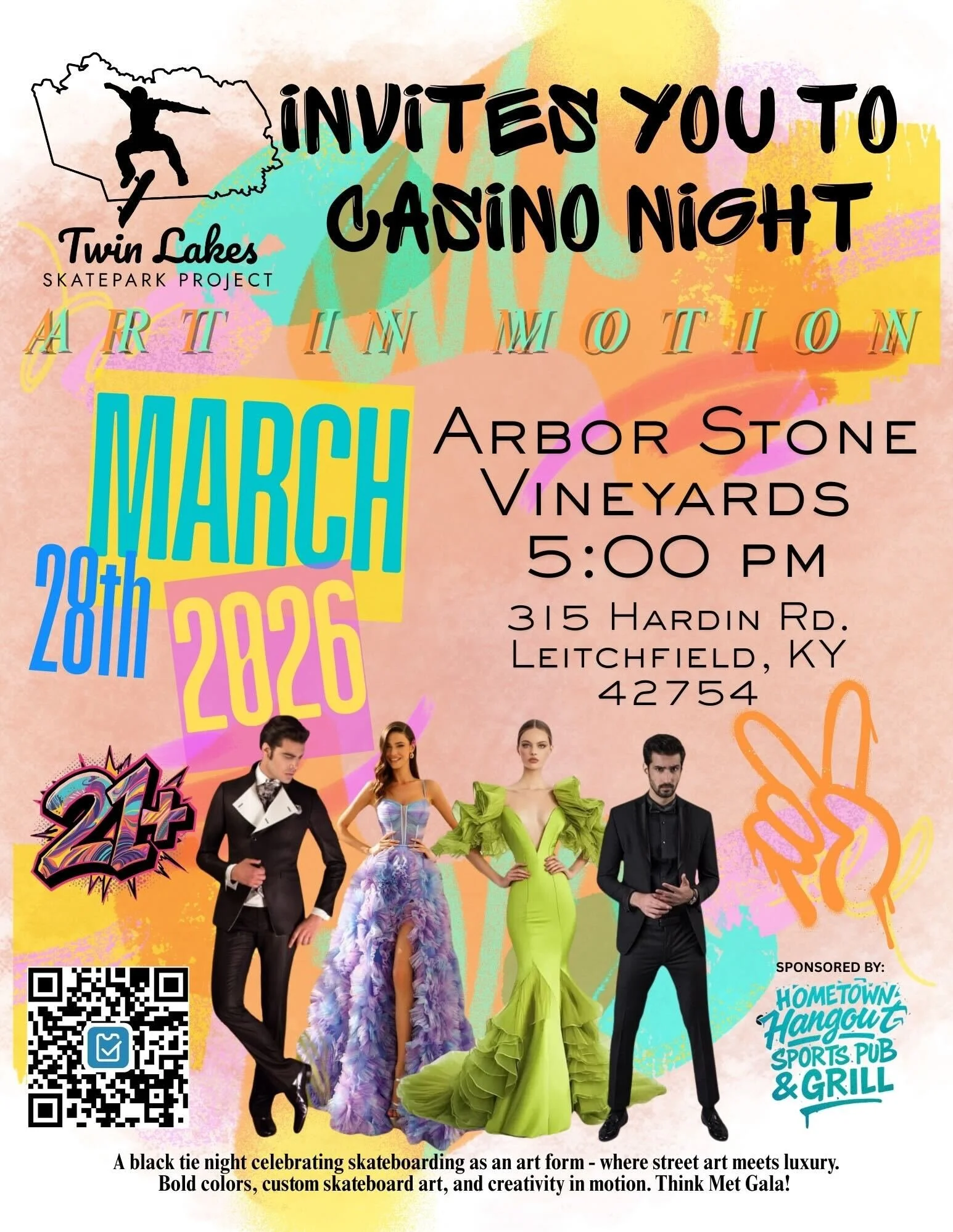 Art In Motion - Annual Casino Night