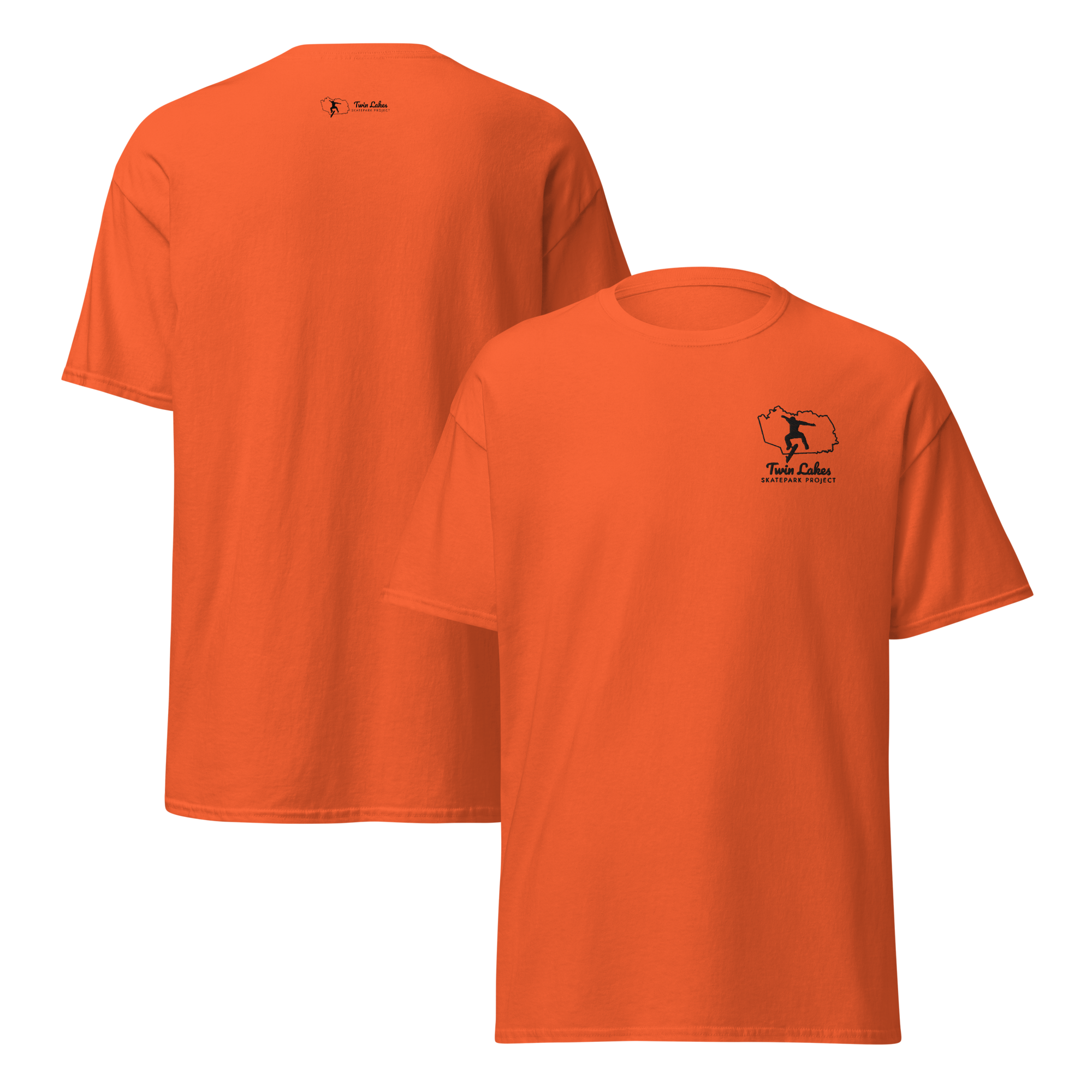 orange TLSP shirt