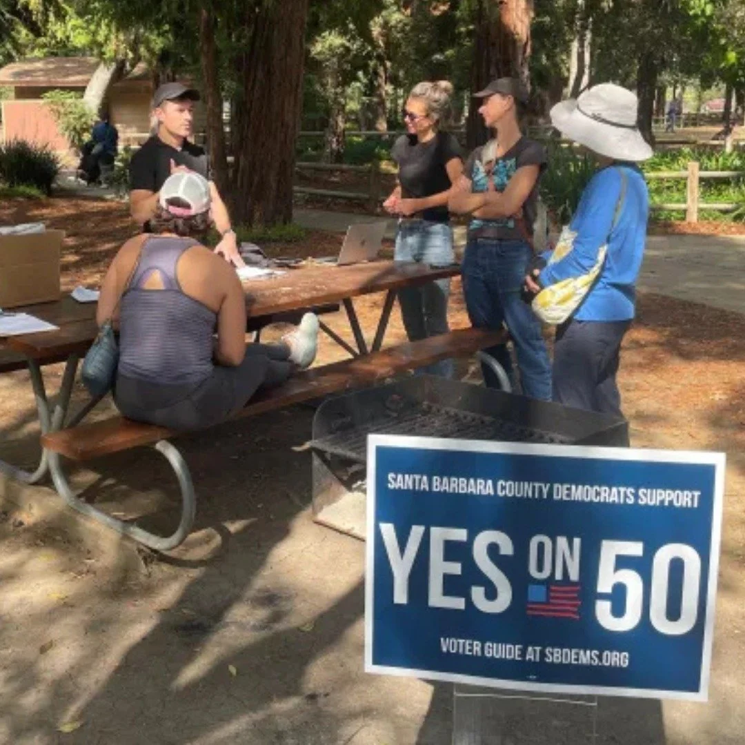 Our local outreach efforts were covered by Aljazeera! VOTE YES ON 50 :) Polls close at 8pm PT. 

https://www.aljazeera.com/news/2025/10/31/democrats-push-fight-against-trump-in-california-redistricting-effort