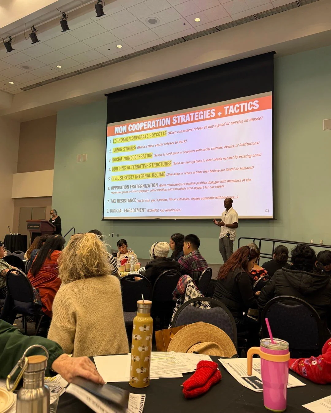 🤝 The Santa Barbara County Democratic Party is committed to meeting the moment! ✊

This weekend, we were proud to participate in a Noncooperation Training alongside partners from across the Central Coast. This training was all about building solidar