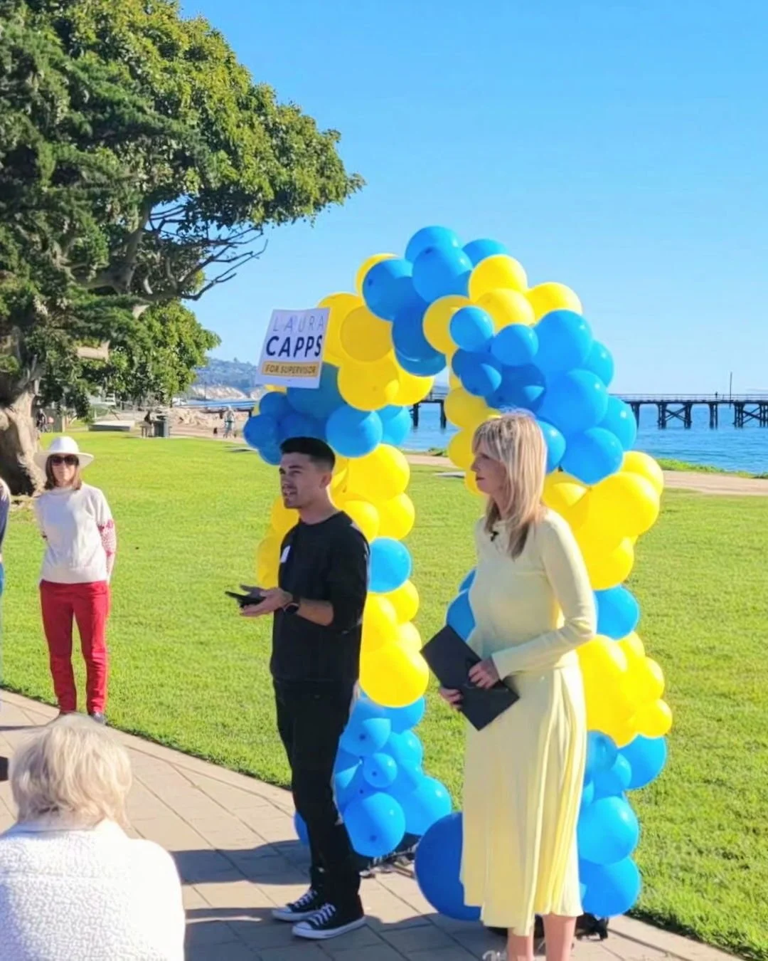 📢 HELP US RE-ELECT SUPERVISOR LAURA CAPPS 📢  Last weekend, we were proud to join community leaders to kickoff our endorsed candidate's re-election campaign.

Check the links in our bio to learn more about how you can help:
💰 DEFEND THE MAJORITY: B