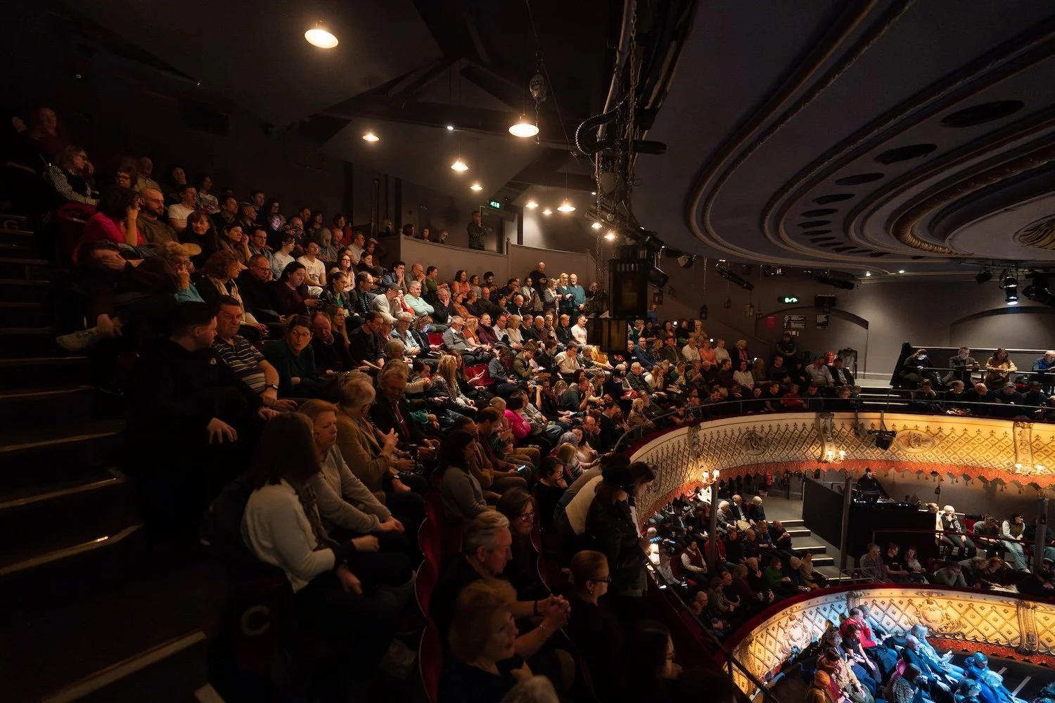 Playing Burton, The Old Vic. 
Photography: Martin Bedell
