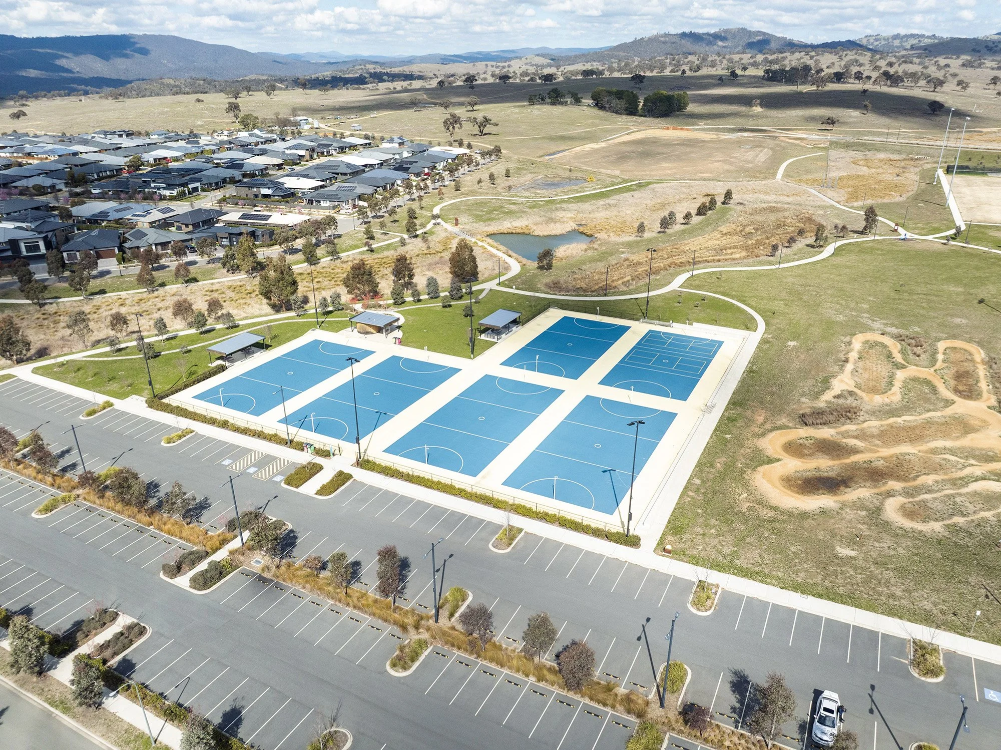 Googong Netball Courts &amp; Dirt Bike Track