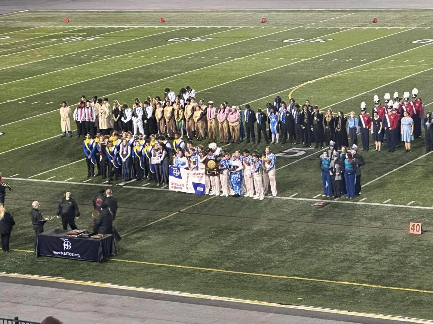 Congrats to the members of choir who are in the Musselman Marching Band and to the band itself for winning the Atlantic Coast Championships for the first time in school history!