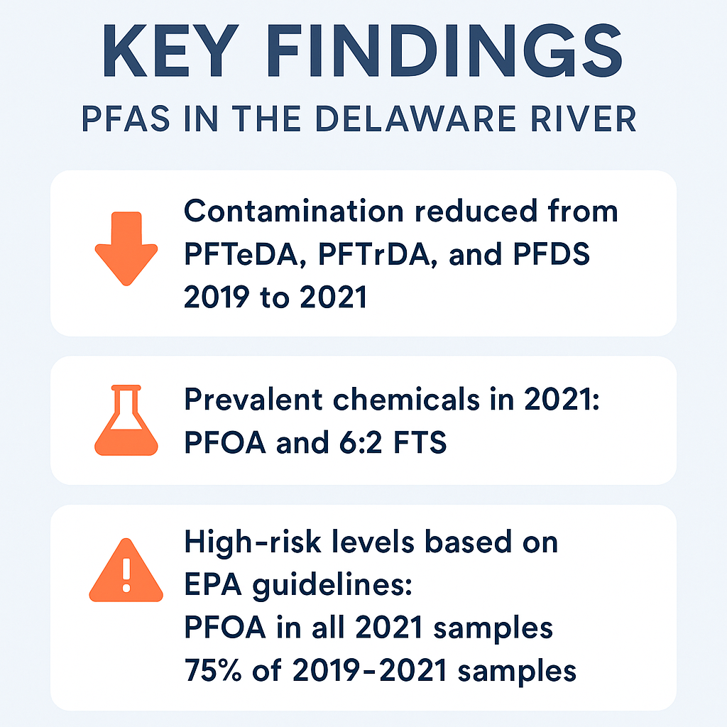 PFAS in the Delaware River: What the Latest Research Means for Our Communities