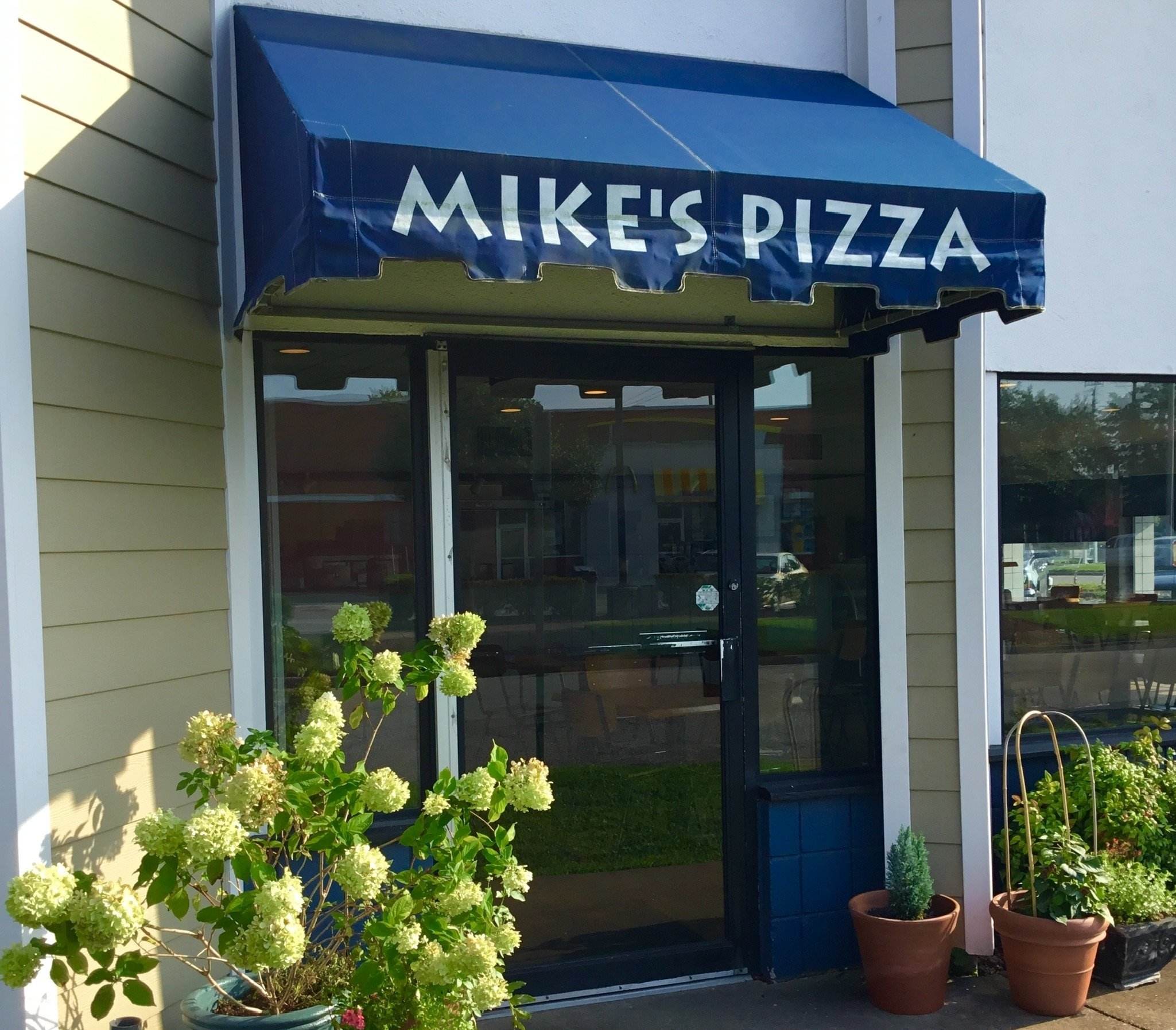 It's a beautiful day to goto Mike's Pizza!