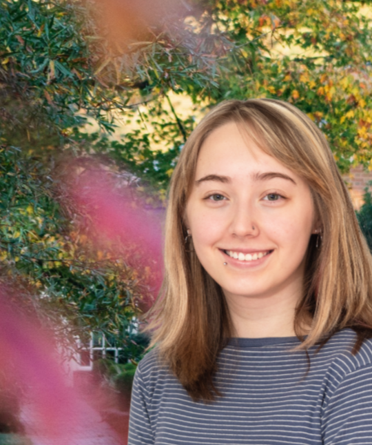 Headshot of New Garden Friends Meeting Office Manager Charlene Cufr 