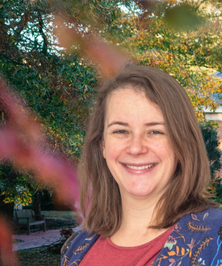 Headshot of New Garden Friends Meeting Office Assistant Carretta Brown.
