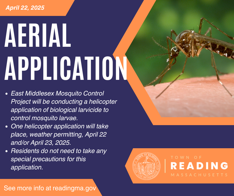 Mosquito control effort to take place in Reading April 22-23