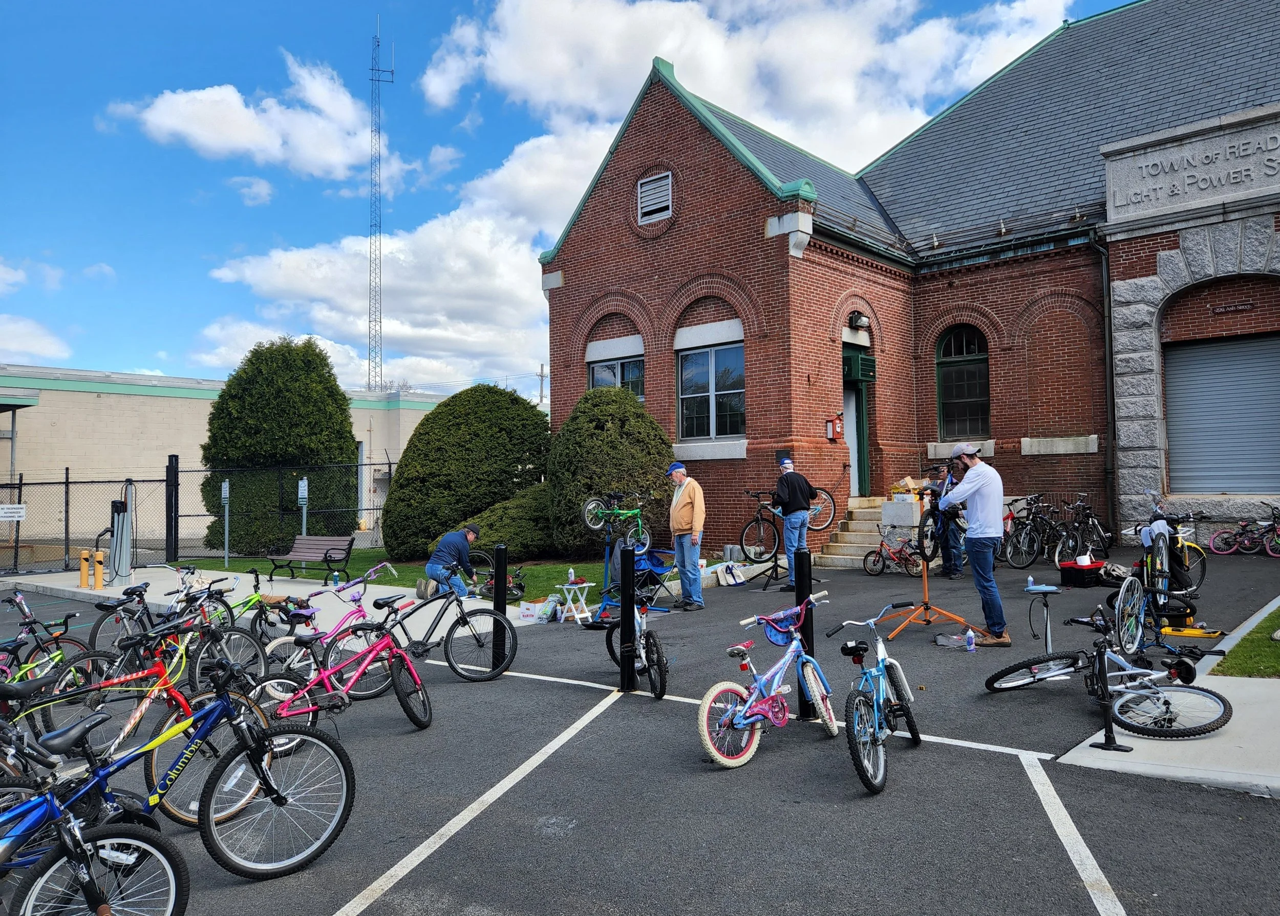 Bike Recycling and Give-Away event