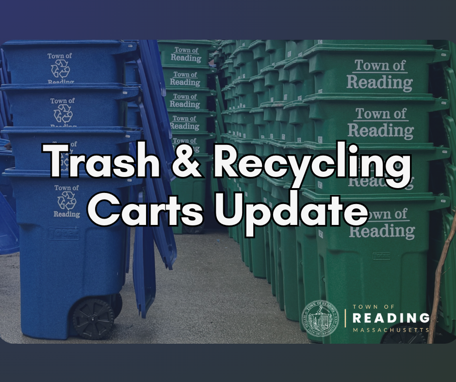 Reading rolls out new trash &amp; recycling carts for all residents