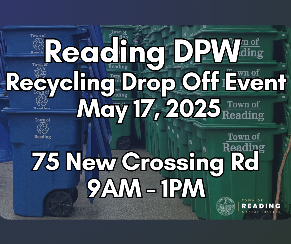 Reading’s Spring Recycling Drop-Off Event is this Saturday 