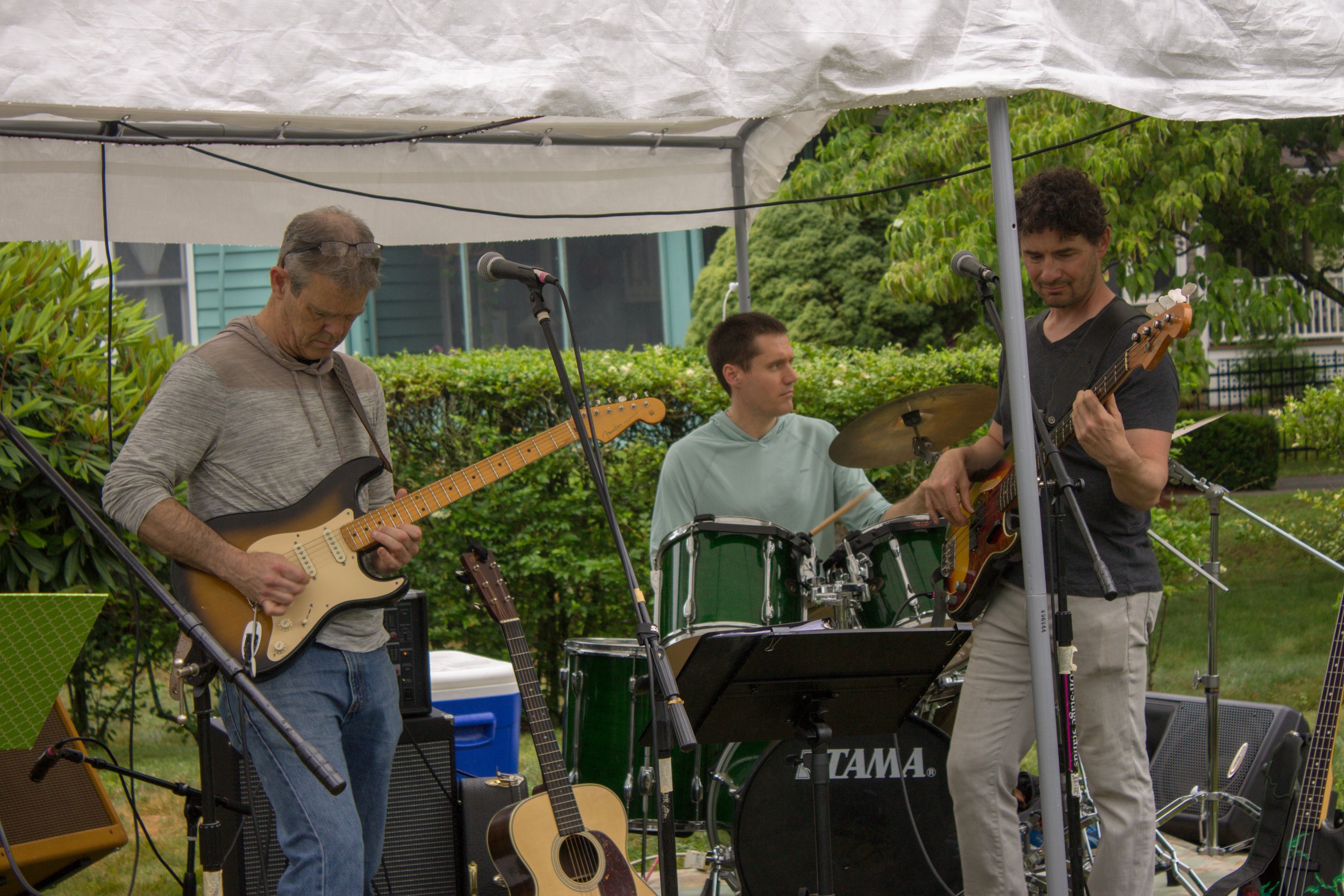 Thursday Night Special performing on Dudley Street.