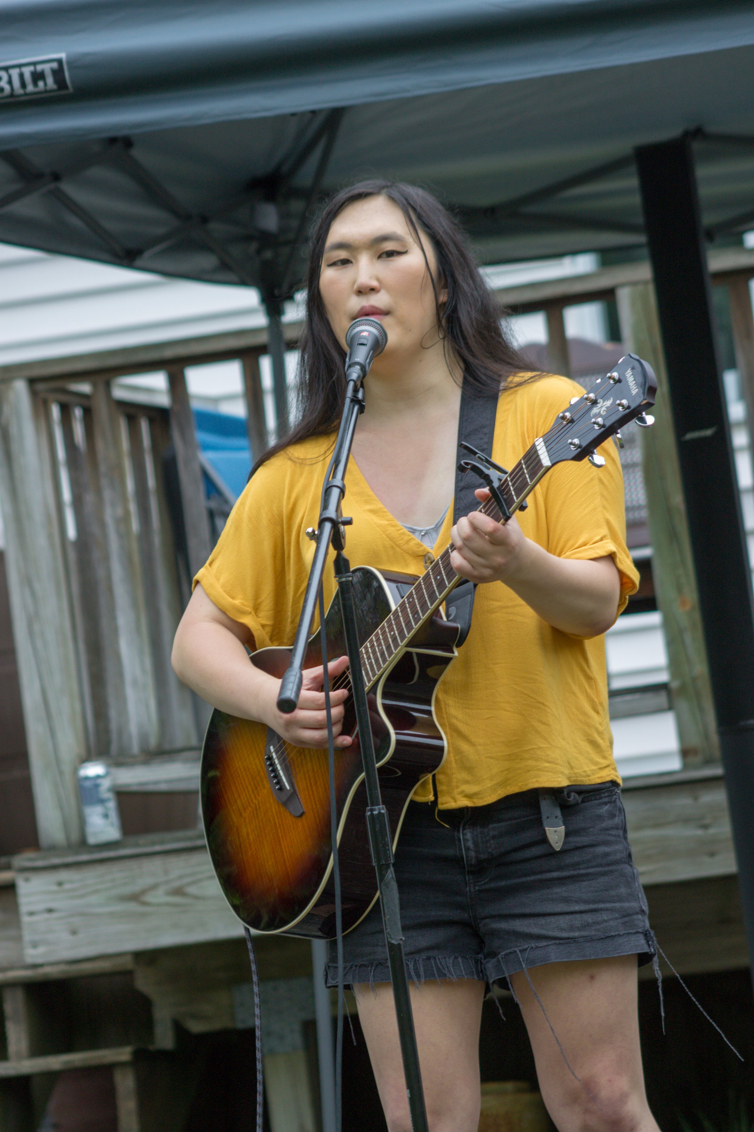 Jasmine Im performing at Harriman Ave.